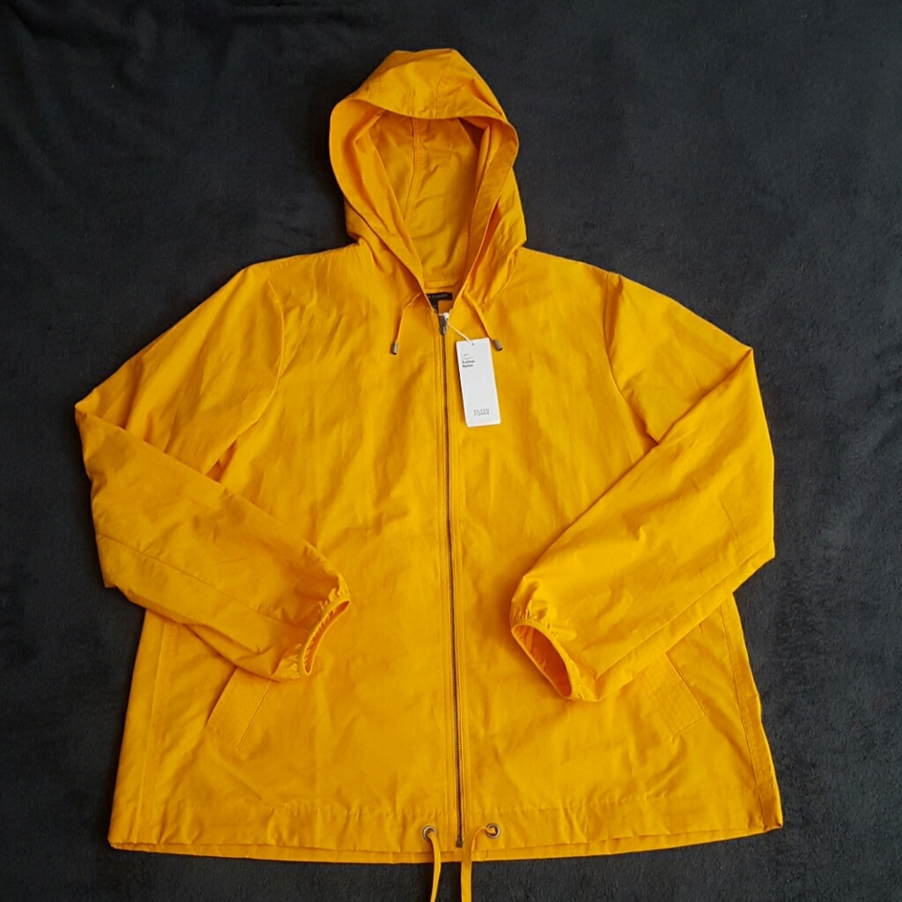 NWT EILEEN FISHER HOODED ZIP JACKET